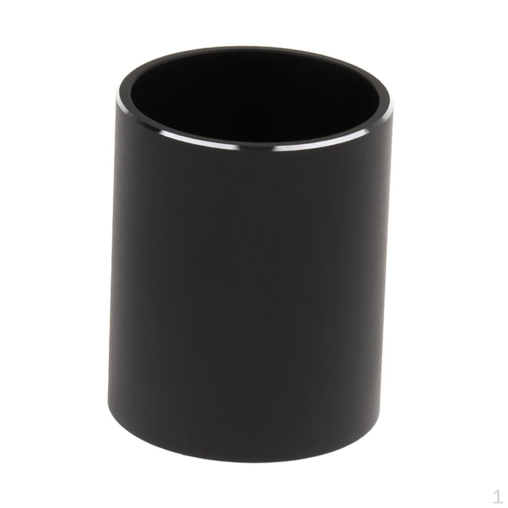 

Aluminum Pens Pencils Holder Desk Stationery Organiser Pen Cup чорний