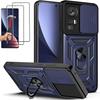 Case - E.F.CONNECTION - Xiaomi 12 Pro - Flexible - 360° Stand - 2 Tempered Glasses