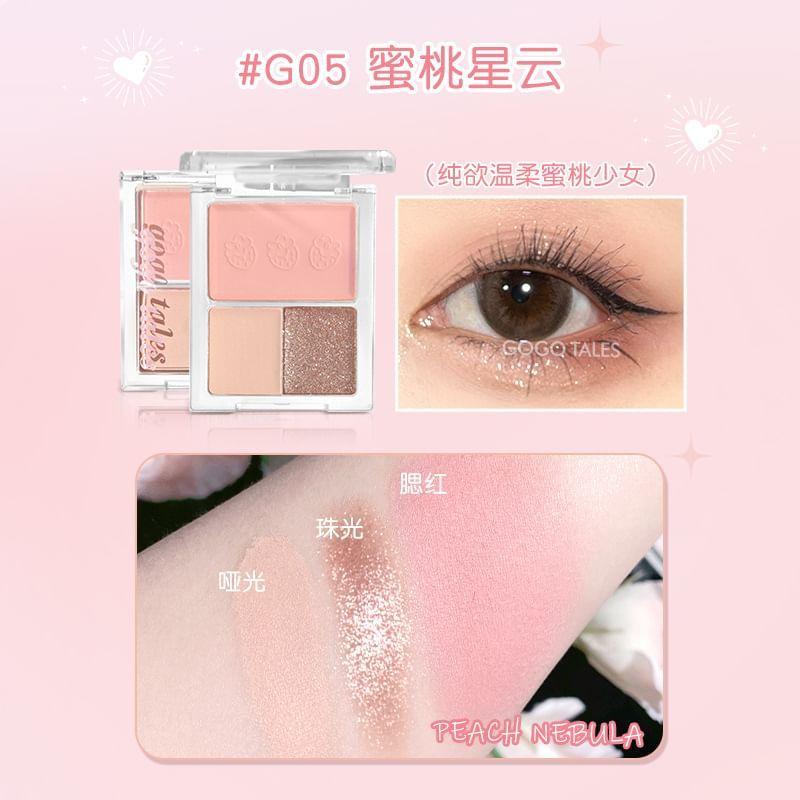 GOGO TALES - Blusher Eyeshadow Palette (4-5)