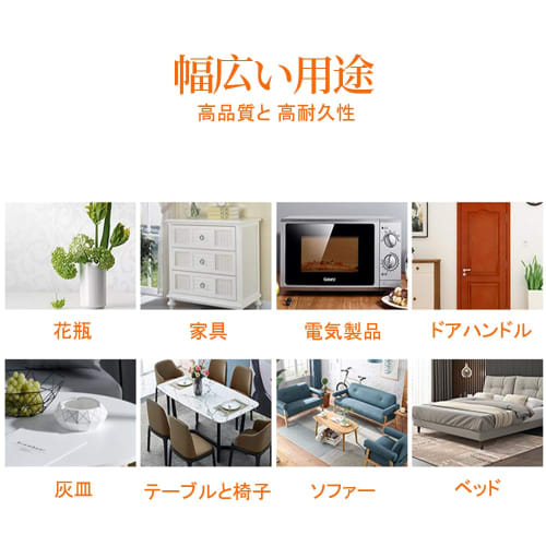 SANJAOYEE Door Stop Cushion, Rubber Door Stop Feet, Anti-Slip Stickers, 164 Pieces, 2 Sizes, Shock Absorbing, Transparent Rubber Feet, Adhesive, Furni