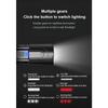 3000LM Super Bright White Laser Flashlight Type-C Rechargeable Small Handheld LED Spotlight for Outdoor Emergency Camping