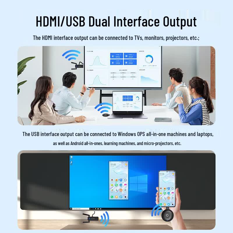 BOEGAM Wireless Screen Mirroring & Video Capture Device (CN Version)