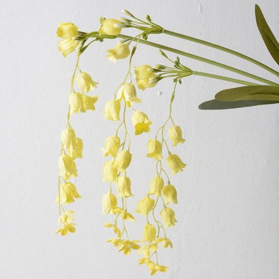 42,5" Langer Maiglöckchen-Stiel Künstliche Hängende Maiglöckchen-Blumen-Girlande für Hohe Vase Hochzeitsveranstaltung Veranda Gartenraum Hintergrunddekoration