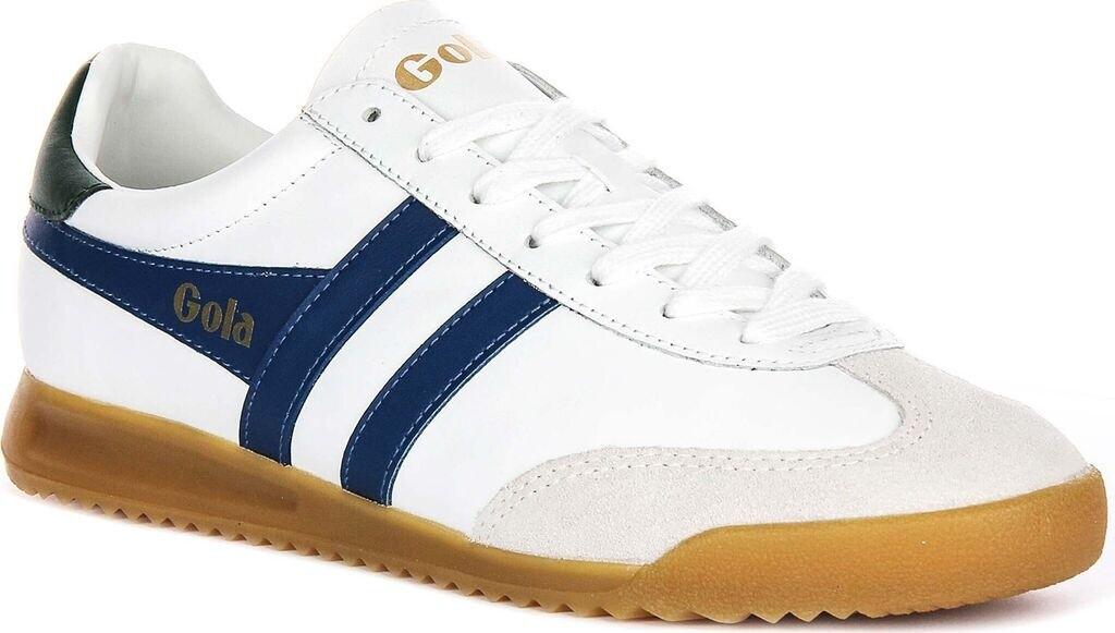 Кроссовки Gola Classics Men's Torpedo Leather Trainers white/marine blue/evergreen