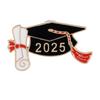 Temporada de Graduación 2026 Broches de Esmalte Sombrero Doctoral Diploma Clase Del 25 Pines de Diseño Para Regalo de Estudiante