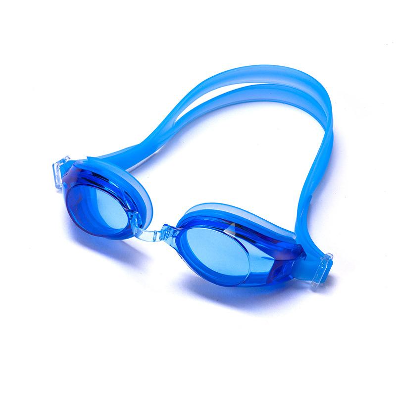 Two-tone Spliced Swimming Goggles, Anti-fog, Waterproof, Professional Training Swim Goggles for Men and Women, Adult Style, Fashionable and Colorful