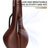 RIDERACE Bicycle Saddle Hollow Cycling Seat for Men Women Soft PU Leather Comfortable Shock Absorbing MTB Road Bike Cushion