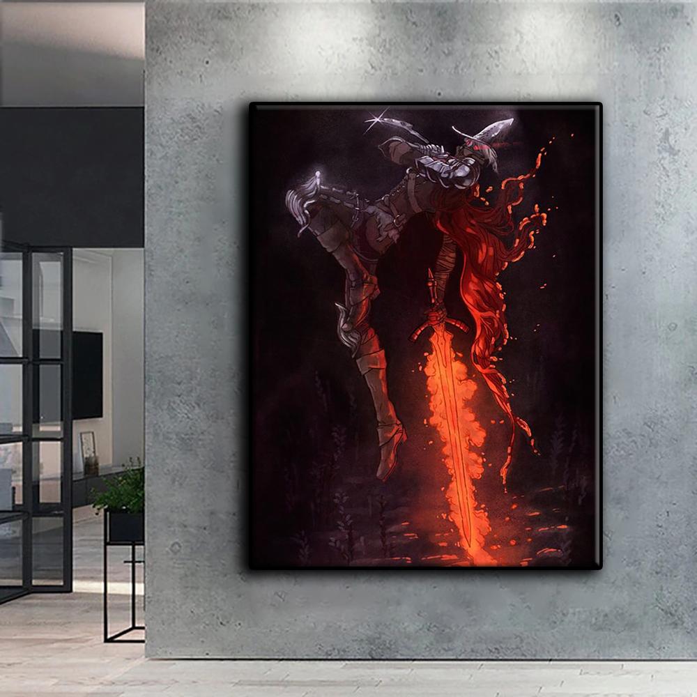 Diamond Embroidery Game Dark Souls 5D DIY Diamond Painting Cross Stitch Rhinestone