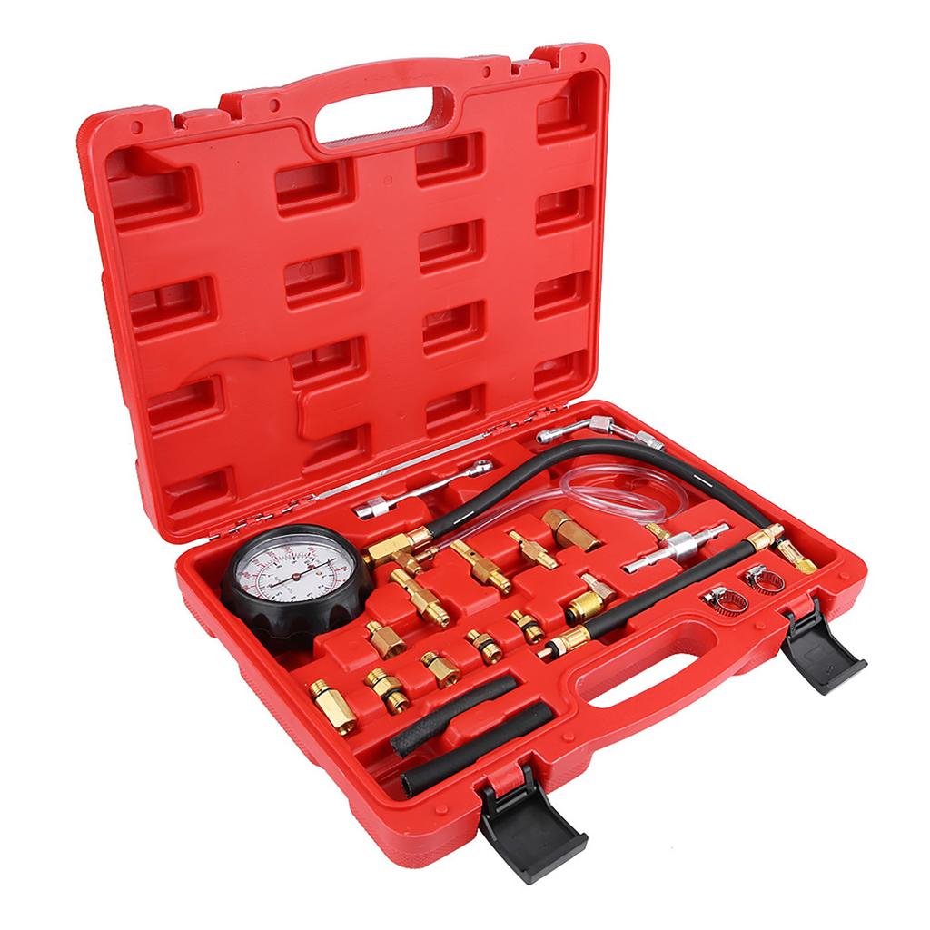 TU 114 Petrol Diesel Fuel Pressure Gauge Tester Fuel Injection Pump Diagnostic Tool