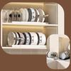 Space Saving Under Cabinet Storage Rack For Cookware Expandable Pots and Pans Organizer With Adjustable Dividers