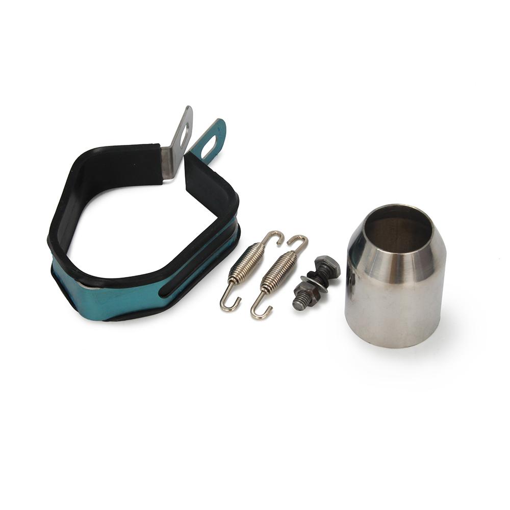 Motorcycles 38-51MM Universal Modified Exhaust Muffler Pipe With Hardware For BMW Yamaha Kawasaki KTM HONDA CBR Dirt Pit Bike
