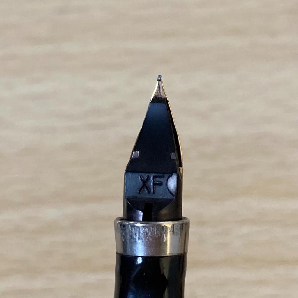 Used PARKER STERLING Fountain Pen 14K XF Nib