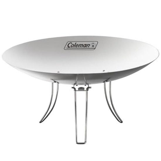 Coleman Fire Disc diameter approximately 45 cm weight 1.6 kg .