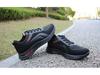 Men's Waterproof Black Leather Sneakers - Thick-Soled, Non-Slip, Soft Sole, Wear-Resistant, Versatile Casual Running Shoes