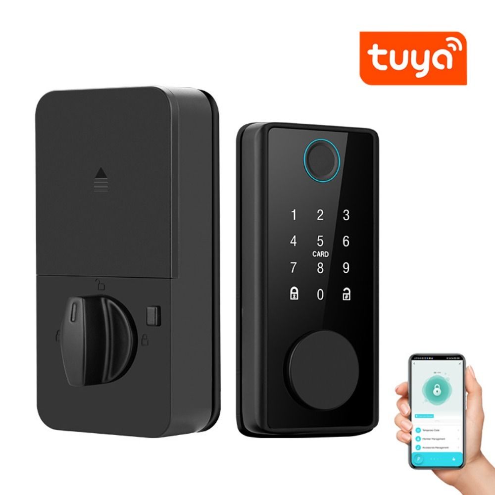 Bluetooth-compatible Smart Card Digital Code Lock Aluminum Zinc Zinc Alloy Keyless Entry Lock  Home Security