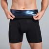 NEW Sweat Sauna Shorts Men's Fat Burning Waist Trainer High Waist Fitness Running Sports Underwear Slimming Pants Body Shapewear 5
