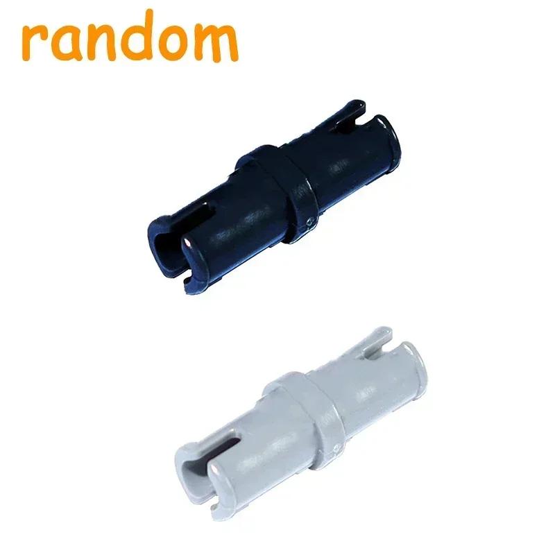 Non-Toxic Connector Bolt Pin With Friction Peg Cross Axle Building Block Bricks Technical Accessories Moc Parts Assemble Particles Toy