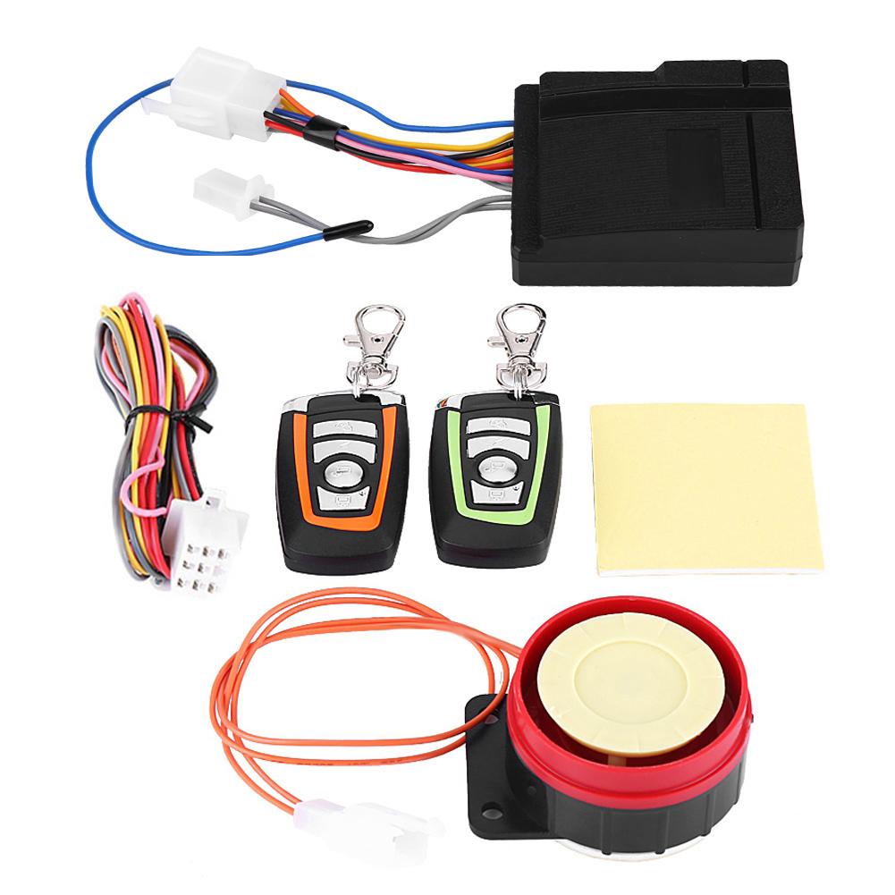 Motorcycle Theft Alarm, Motorcycle Theft Remote Control, Motorcycle Theft with Dual Color Remote Control, Suitable