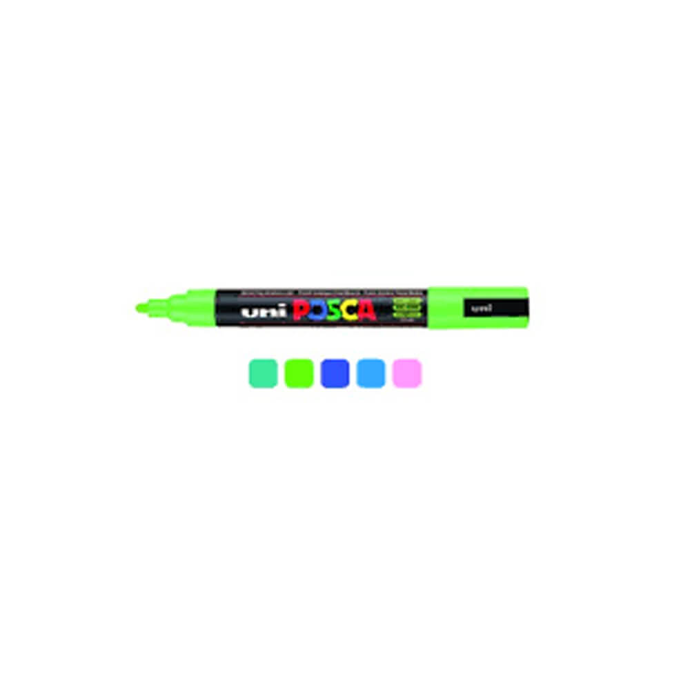 Uni Posca Bullet Tip Markers (12pk) (Assorted B)