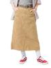 Beams Boy Women's Double Knee Tight Skirt, Beige, 0, 13270126791