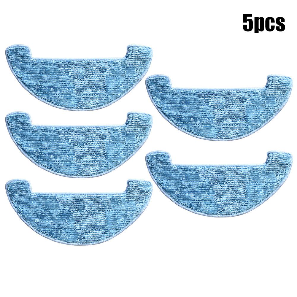 Wet-Dry Mop Cloths Pad For Coredy R550 R750 R580 Robot Vacuum Cleaner Sweeping Parts Household Sweeper Cleaning Tool Replacement