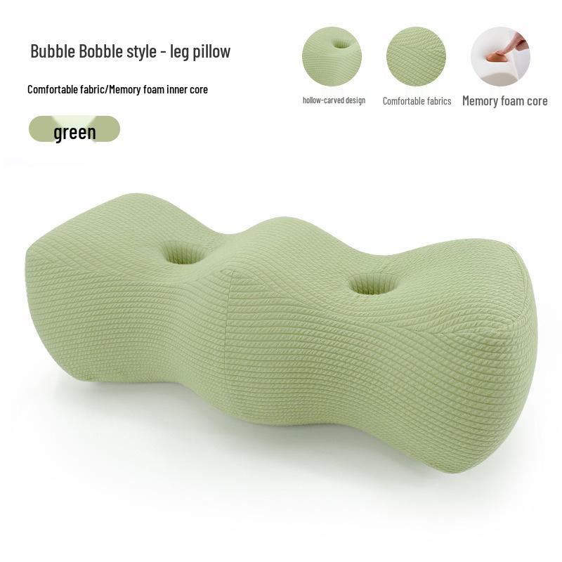 Memory Foam Leg Elevation Pillow: Foot, Knee, and Pregnancy Support for Bed.