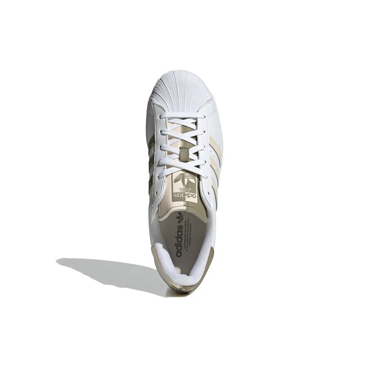 Adidas Originals Superstar Low Top Sneakers Women Sneakers White Green GW7256