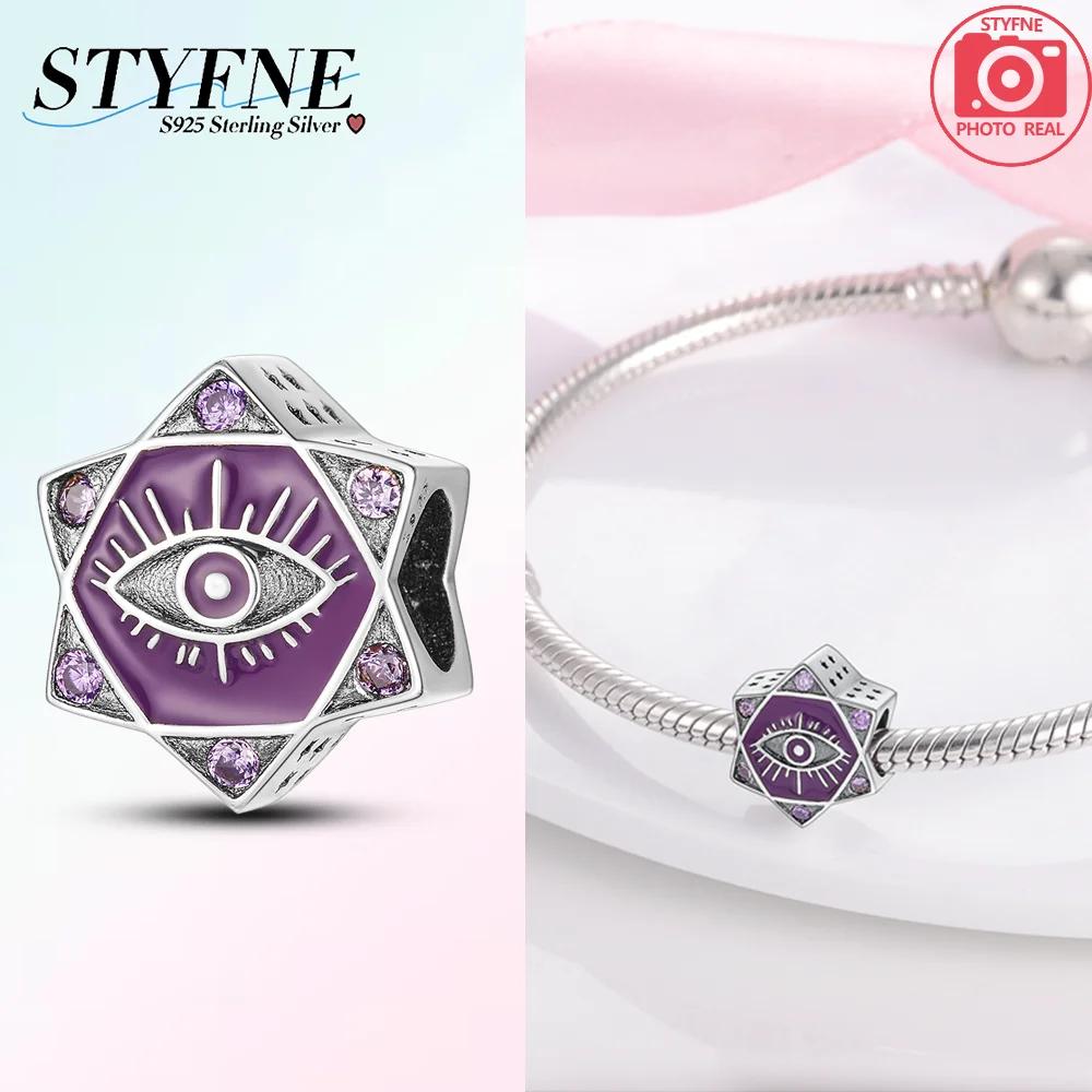 Charm Bead Charms Plata Originales Blue Devil Eyes Bead Charms for Charm Bead Charms copper Bracelets Bead Charms Jewellery Making Womens Gift