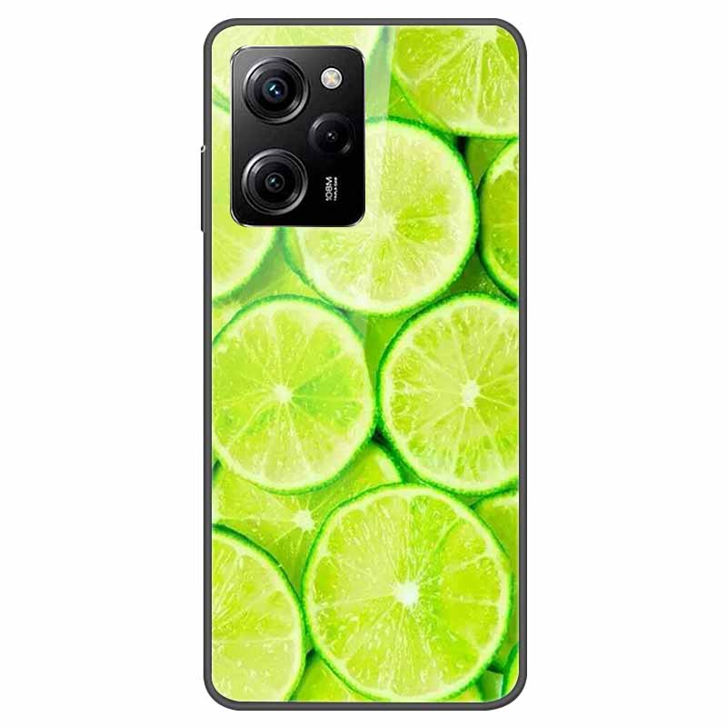 Tempered Glass Case for Xiaomi Poco X5 Pro / PocoX5 Cover Hard Shockproof Cases for Xiaomi Poco X5 5G 6.67'' Funda Coque Case