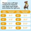 BAOBOTE 15MM Gold Stainless Steel Dog Collar with Cuban Link Chain Heavy Duty Chew Proof Training Collar for Dogs(14" Gold)