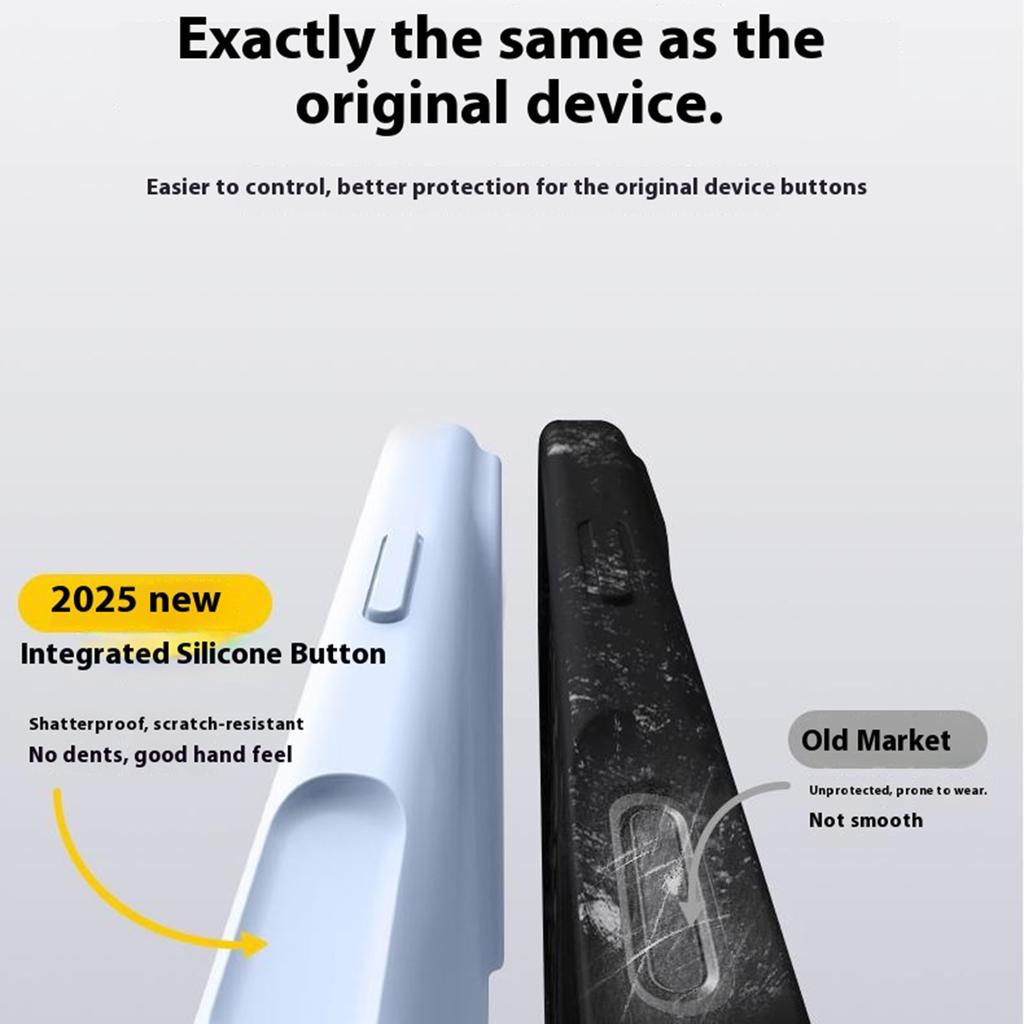 For iPhone 14/13 Case Ultra Thin Liquid Silicone+PC Anti-Scratch Phone Cover