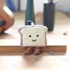 Plush Toast Bread Character Stuffed Doll Keychain For Bookbags And Collectors