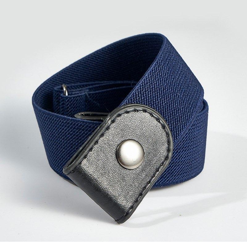 

Buckle-Free Belt for Women Girls Jeans Pants Dress No Buckle Stretch Elastic Waist Belt, No Bulge, No Hassle Belts темно-синього кольору