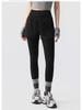 Women's High Waist Hip-Lift Yoga Pants, Quick-Dry, Two-Piece Look, for Autumn/Winter Running & Training.