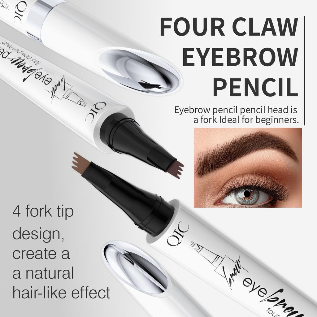 New 3D Waterproof Micro-Knife Magic Eyebrow Four-Pronged Eyebrow Pencil Wild Water Eyebrow Pencil