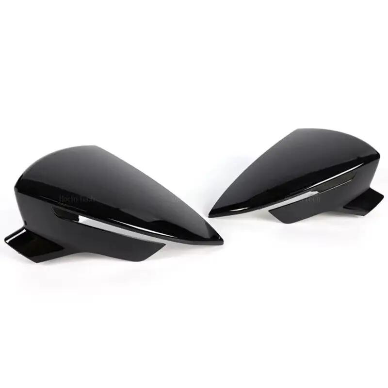 Für SEAT LEON MK3 5F 2012-2020 IBIZA MK5 2017-2025 Ersetzen Rückspiegel Seitenabdeckung Flügelkappe Außentür Rückansicht Gehäuse Zierleiste