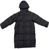 Lifestyle Series Retro Sports Basic Black Mid-Length Down Jacket Women Outerwear 162618903-2