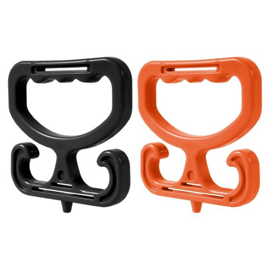 1/2Pcs Grocery Bag Carrier Shopping Bag Handles Ergonomic Design Comfortable Grip Grocery Bag Holder Carry Handles