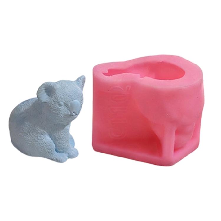 

Creative 3D Animal Silicone Mould Including Pig Koala And Bird Styles For Handmade Soap Candle And Artistic Craft