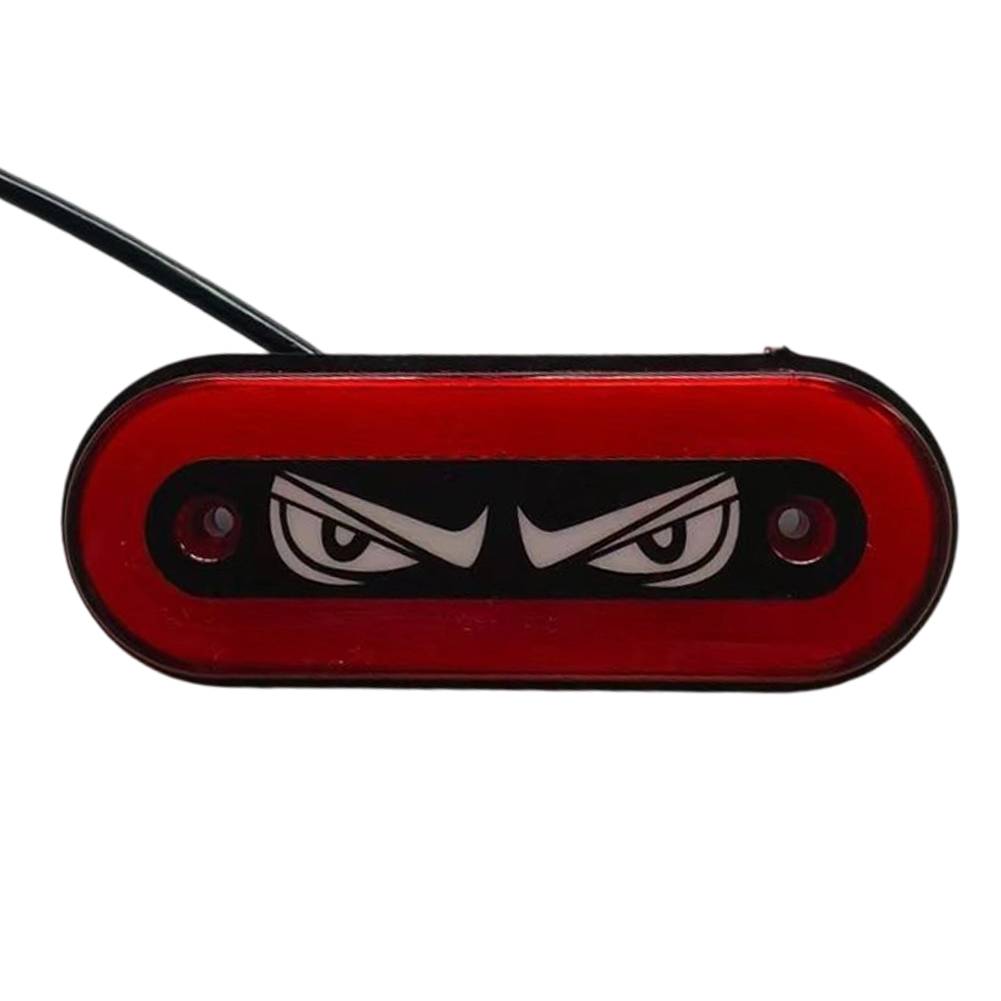 

1pcs Eye Side Marker Light LED Clearance Lamp 12V-24V Truck LED Side Marker Lights Driving Safety Truck Light Tail Light красный