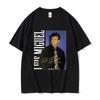 Singer Luis Miguel Tour Graphic T Shirts Men's Hip Hop O-Neck Fashion T-shirt 90s Vintage Oversized Cotton Tshirt Streetwea