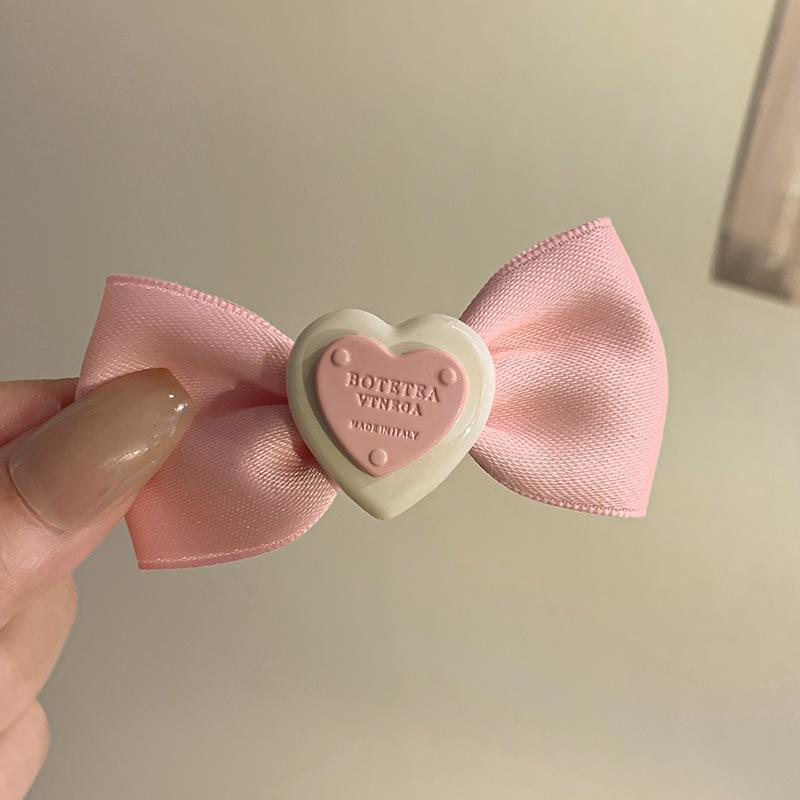 

Белый чай Ясная радость~~Кружевная белая заколка-бант для волос женская боковая заколка Лолита заколка-уточка заколка для волос головной убор