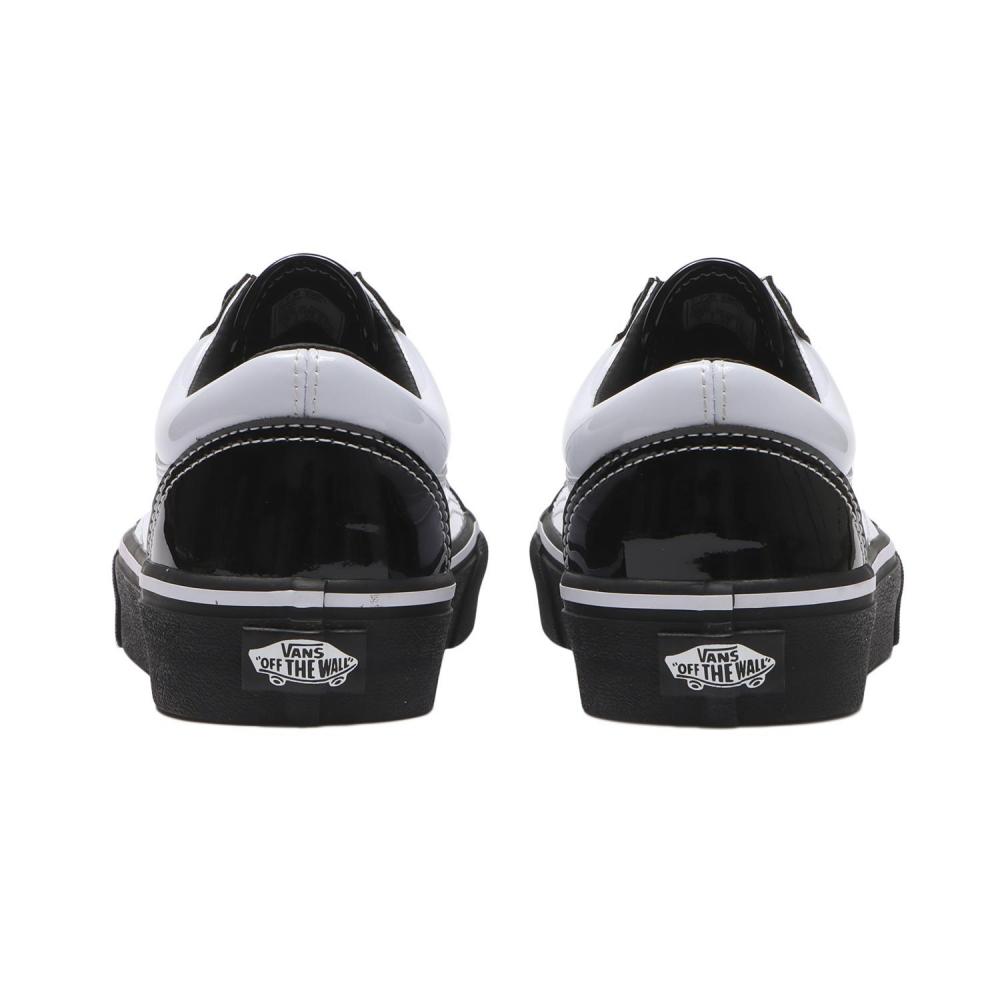 VanS Men S Old Skool SneakerS Wht Blk Blk V36cf
