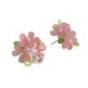 Seaside vacation beaded tassel dopamine ear clips mosquito coil disc without ear piercings girly feeling sweet wind flower stud earrings
