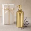 260ml Capacity Lotion Bottle Gold Liquid Soap Dispenser Soap Dispenser  Bathroom Kitchen Hotel