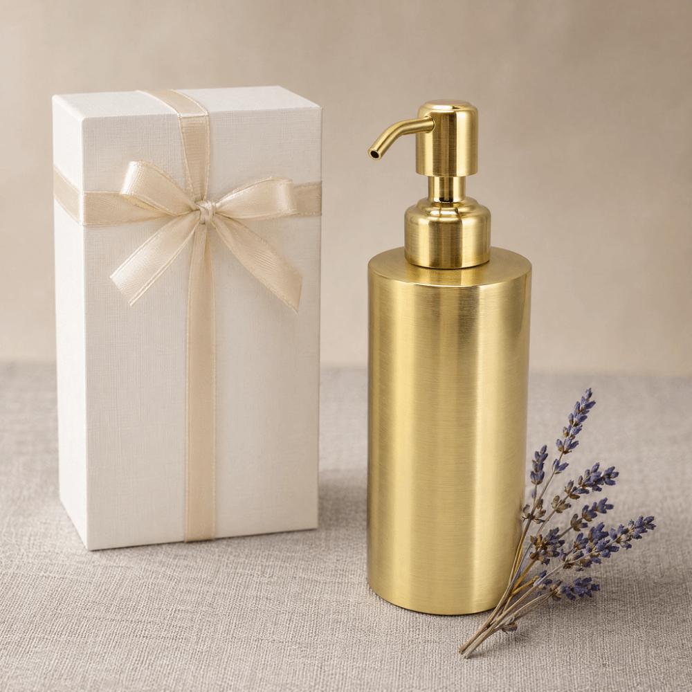 260ml Capacity Lotion Bottle Gold Liquid Soap Dispenser Soap Dispenser Bathroom Kitchen Hotel