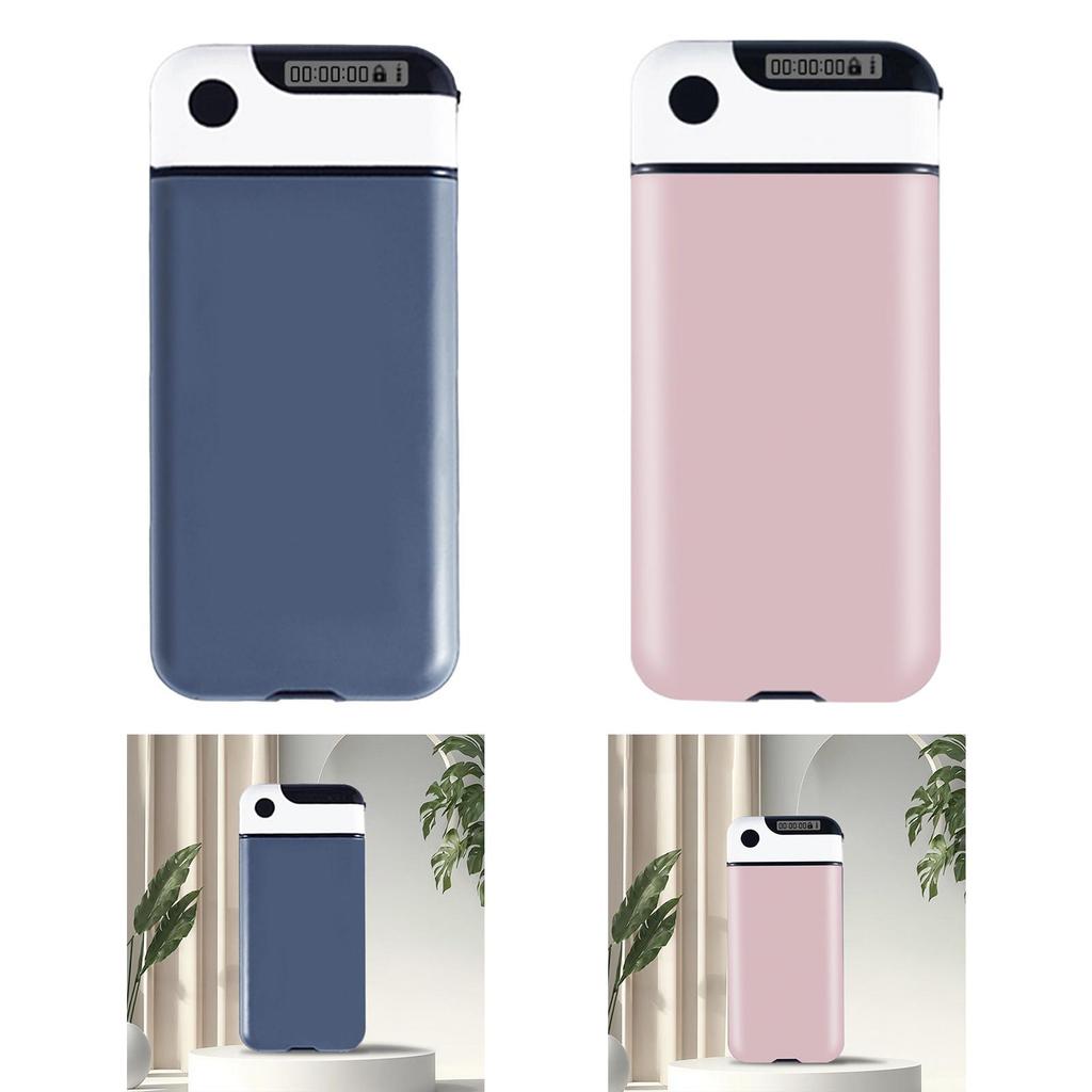 Timed Lock Box Help To Self Discipline Focus Easy To Use Phone Lock Box with Timer for Tabletop Living Room Bedroom Desktop Dorm
