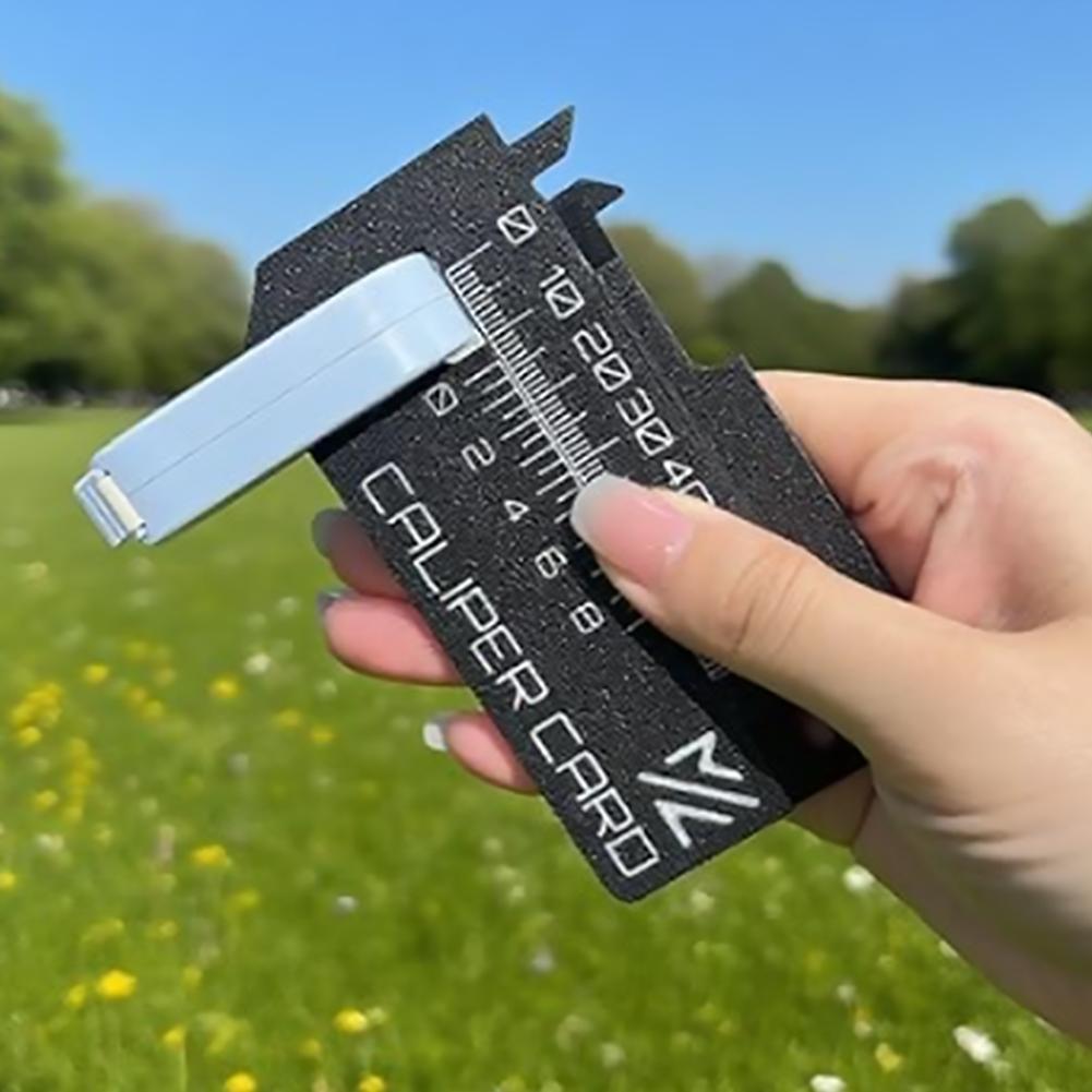 Portable High Precision Vernier Caliper Card Hand Rulers Measurement Tool For Home DIY Small Manual Caliper Within 8cm
