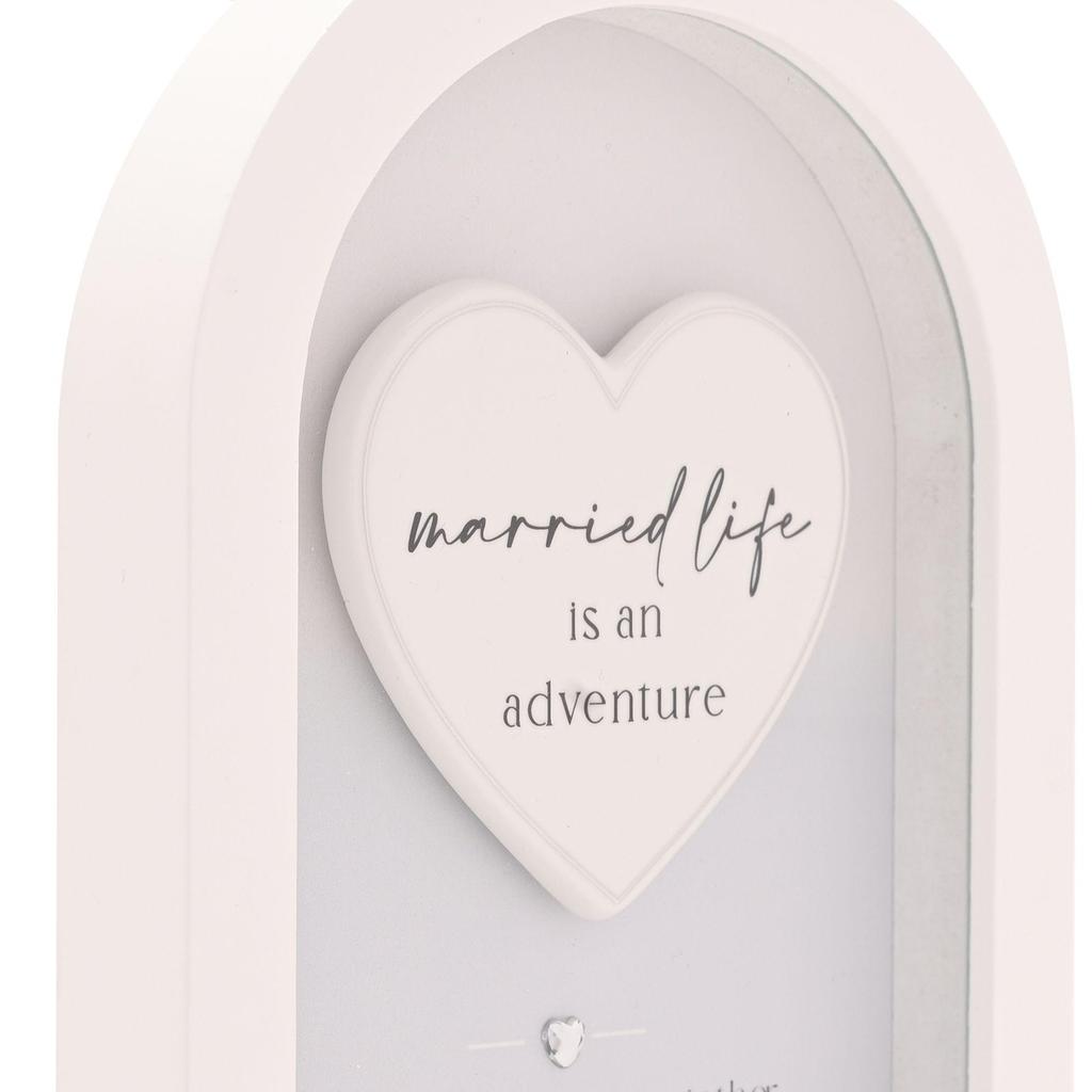 Amore Arch Plaque 18cm - Married