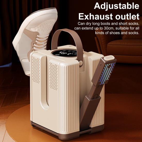 Intelligent Shoe Dryer with Timer & Constant Temperature Multi-Function Shoe Deodorizer Rapid Drying & Odor Removal Shoe Drying Machine for Home Use